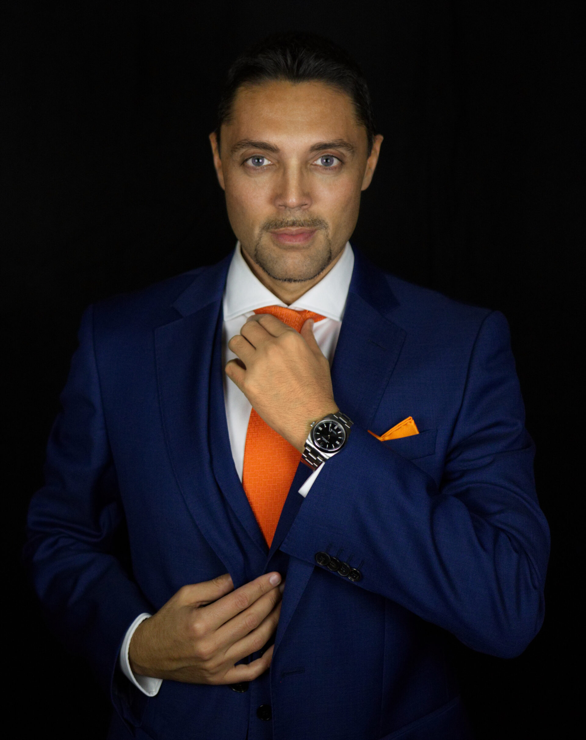 Luca Volpe is a smart suit